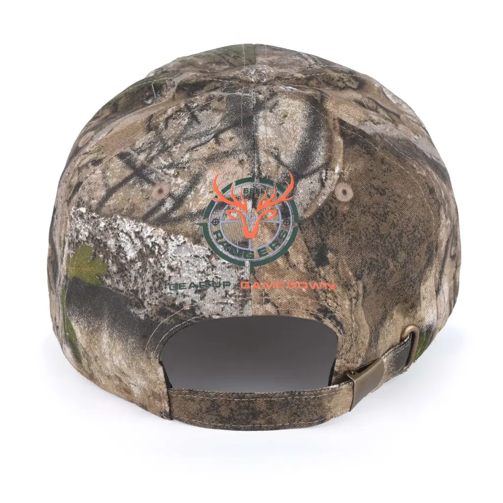 U-75APXG-2 3D  Realtree Emblem with Texas Flag 100% Cotton Twill Cap    