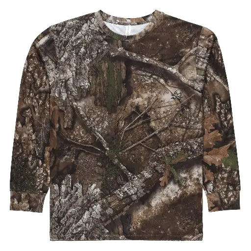 A21- Long Sleeve 100% Poly  Tee